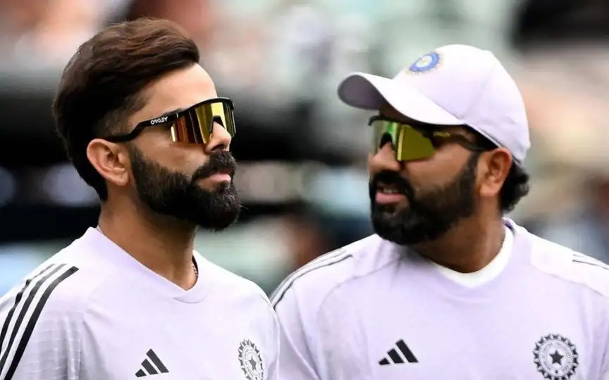 Virat Kohli and Rohit Sharma - (Source : @Johns/x.com)
