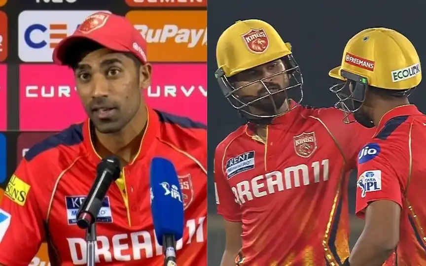 Shashank Singh talks about Shreyas Iyer - (Source : @Johns/X.com)