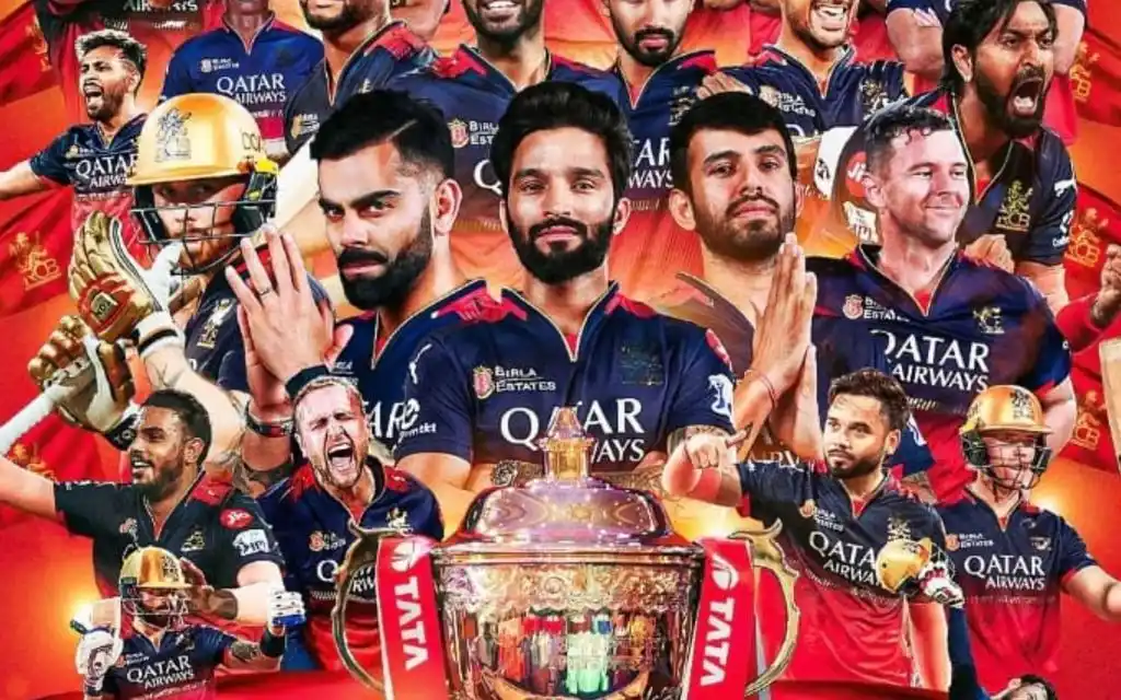 RCB's IPL winning Post - (Source :@RCBInsta)