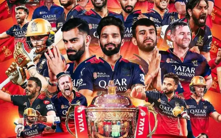 RCB's IPL winning Post - (Source :@RCBInsta)