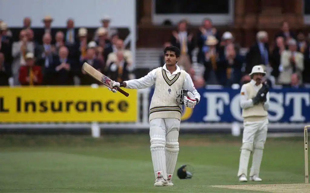 Sourav Ganguly scored a hundred on Test debut [Source: @ICC/x.com]