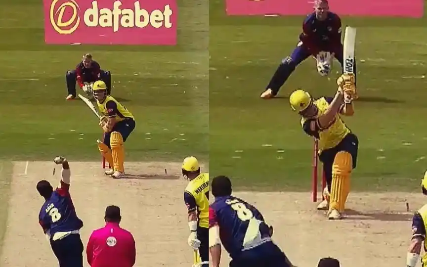 Dewald Brevis Pulls Off An Audacious No-Look Six In Dazzling T20 Blast Cameo Dewald Brevis Pulls Off An Audacious No-Look Six In Dazzling T20 Blast Cameo