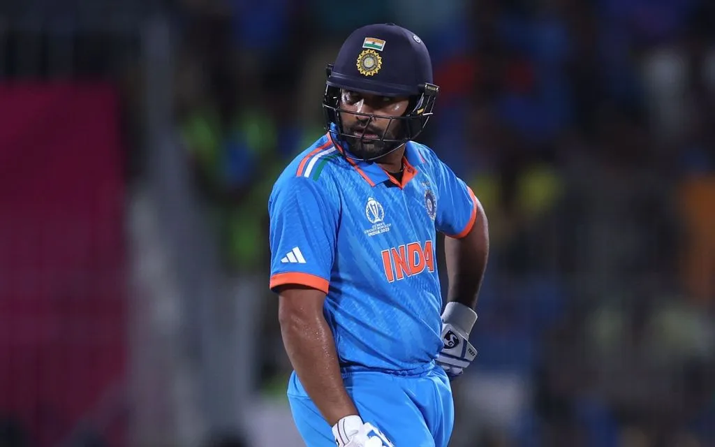 Rohit Sharma in Action for India - (Source :@Johns/X.com)