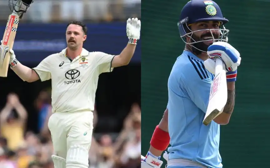Travis Head and Virat Kohli - (Source : @Johns/X.com)