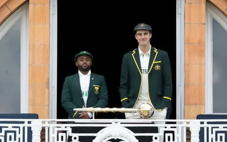 Pat Cummins Standing On The Lord's balcony - (Source : @Johns/X.com)