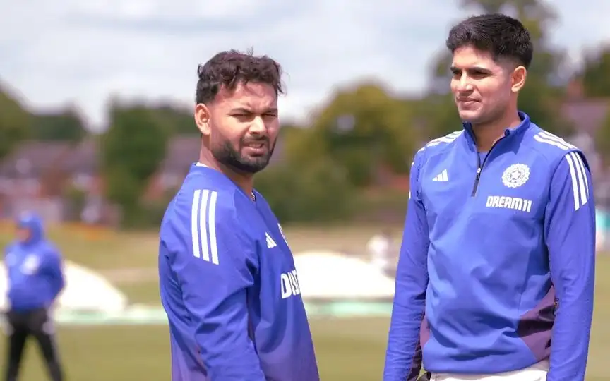 Rishabh Pant and Shubman Gill - (Source :@Johns/X.Com)