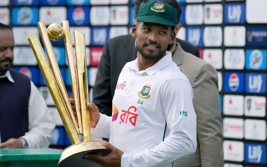 Najmul Hossain Shanto [Source: @TheYorkerBall/X]