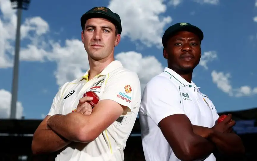 Kagiso Rabada and Pat Cummins - (Source : @Johns/X.com)