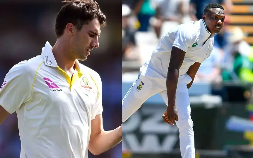 Cummins Vs Rabada in Tests [Source: @cricketcomau/x.com]
