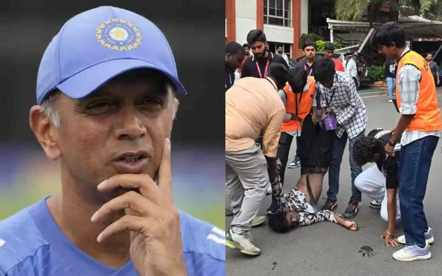 Rahul Dravid on Bengaluru stampede (Source: @ttindia/X.com)