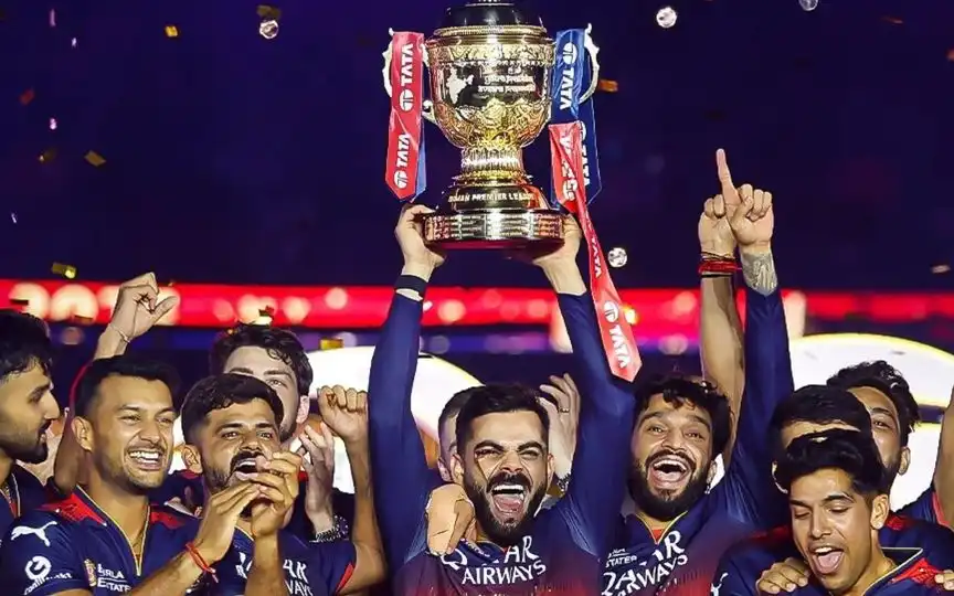 RCB celebrating IPL win - (Source : @RCB/X.com)