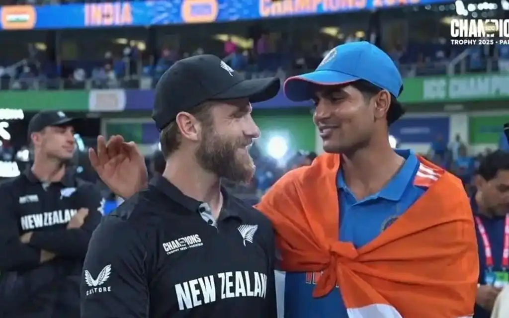 Kane Williamson and Shubman Gill - (Source : @Johns/X.com)