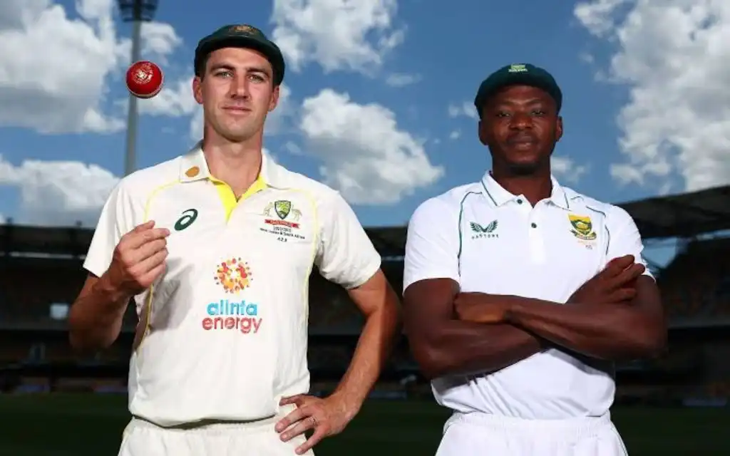Pat Cummins and Kagiso Rabada [Source: @rishi__w/x.com]