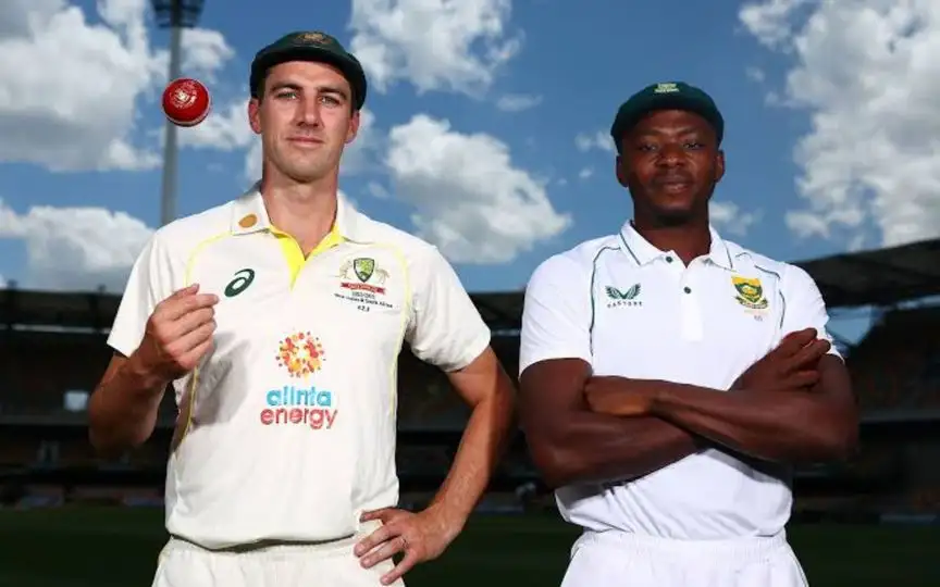 Pat Cummins and Kagiso Rabada [Source: @rishi__w/x.com]