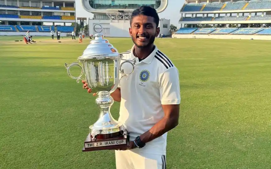 Sai Sudharsan proved his mettle in first class cricket [Source: @sais_1509/X.com]
