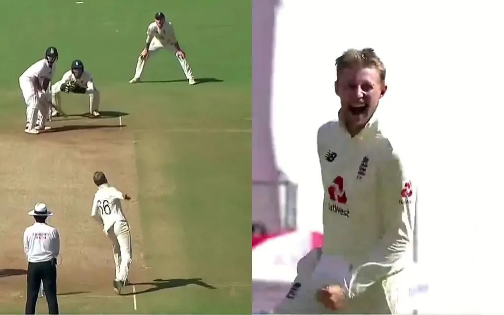 Joe Root's Outstanding 5-Wicket Haul Against India (Source :@Wessy_x/x.com)