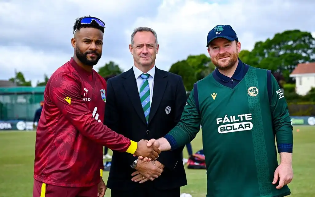 Ireland will take on West Indies in the first T20I [Source: @cricketireland/x.com]