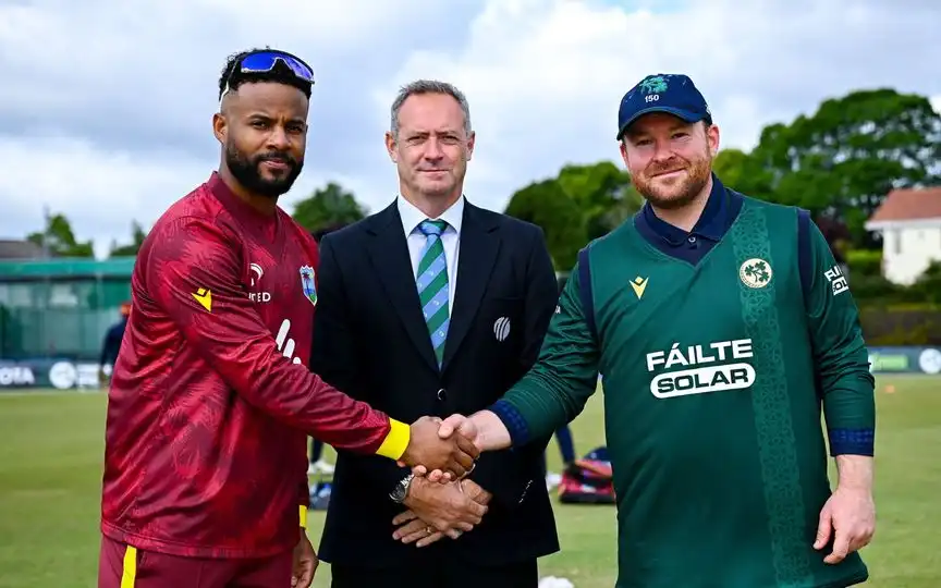 Ireland will take on West Indies in the first T20I [Source: @cricketireland/x.com]