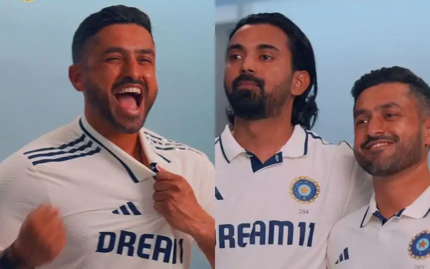 Karun Nair and KL Rahul (Source: @BCCI/X)