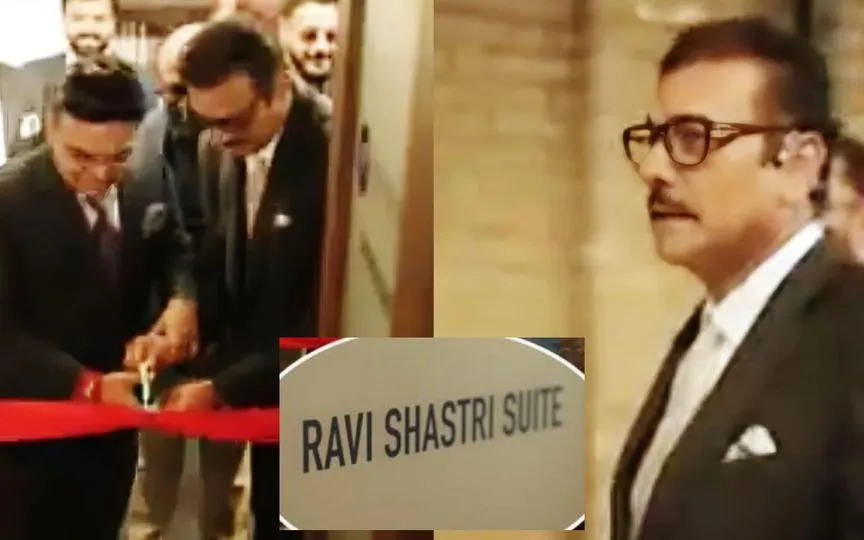 Ravi Shastri Honoured With Special Suite At Lord’s Cricket Ground