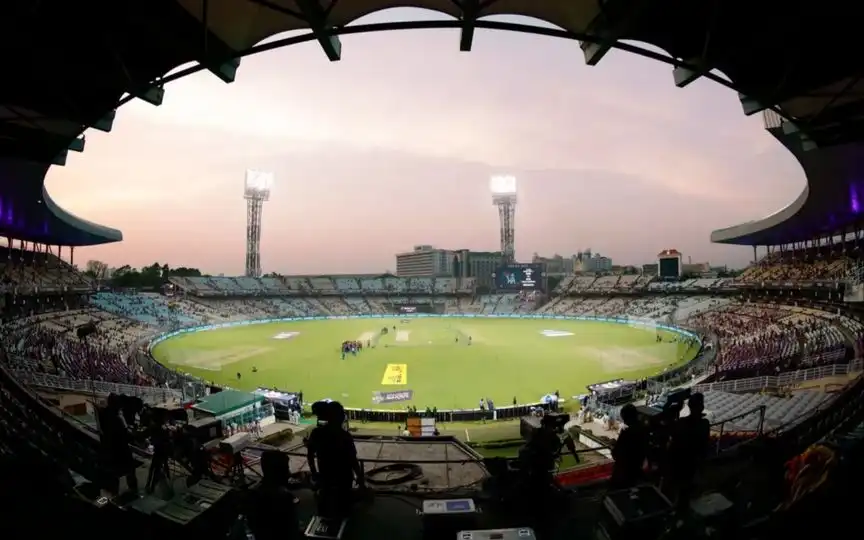 Oldest cricket stadium in India: Eden Gardens (X.com)