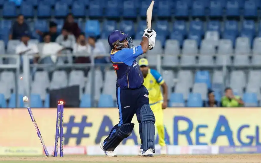 Prithvi Shaw in T20 Mumbai. [Source - T20Mumbai.com]