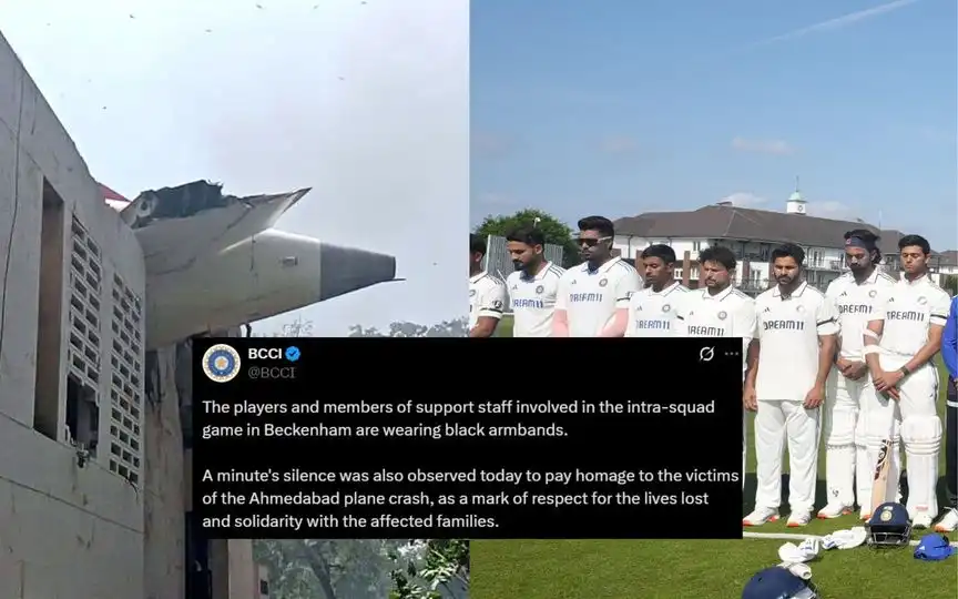 Black Armbands And Silence: Shubman Gill And Co. Pay Tribute To Plane Tragedy Victims