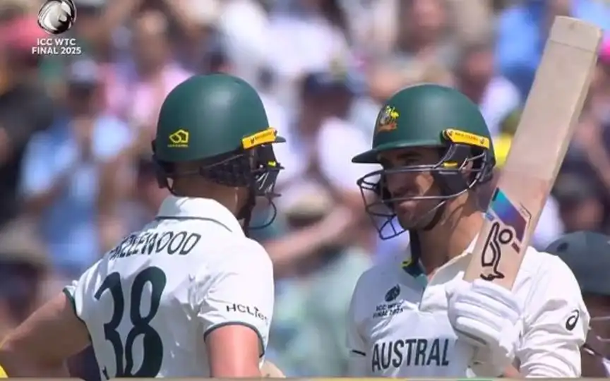 Mitchell Starc and Josh Hazlewood's Historic Partnership At Lord's (Source: @StanMSD/x.com)