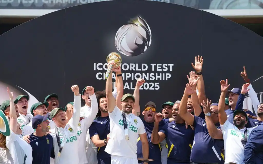 Aiden Markram with South Africa (Source: AP)