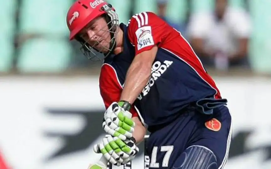 AB De Villiers on Delhi Daredevils [Source: @hariom7002/x.com]