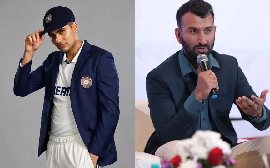 Pujara shares his take on Shubman Gill's captaincy challenges [Source: @cheteshwar1, @ShubmanGill/X.com]