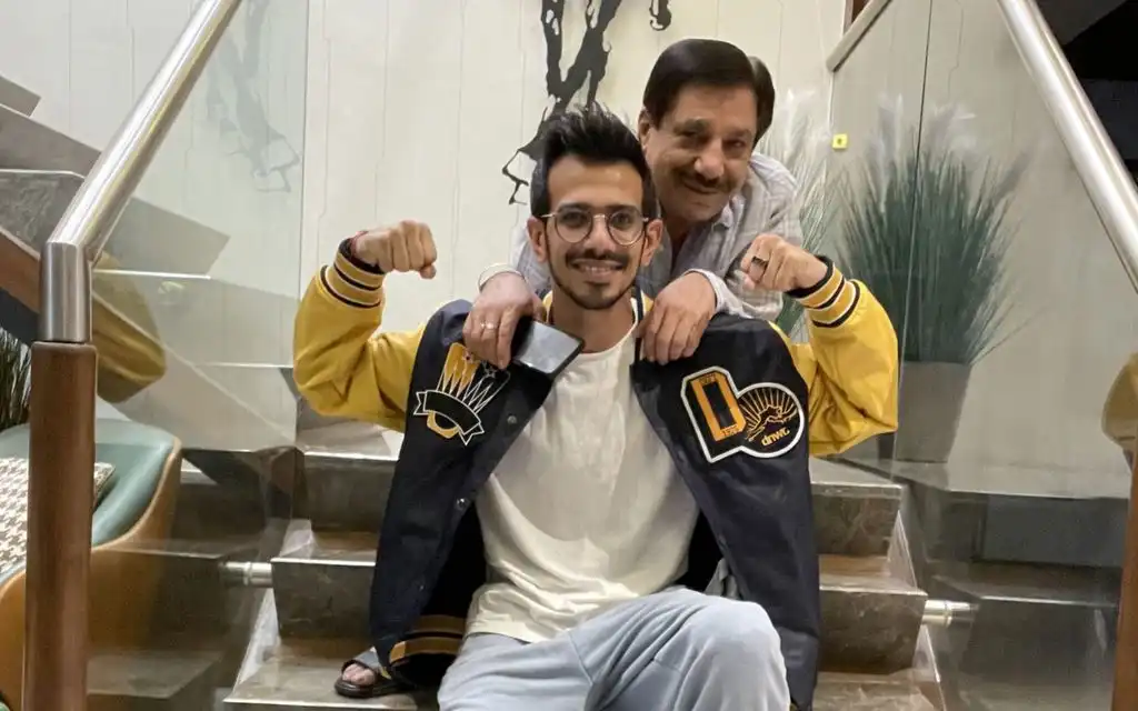 Yuzvendra Chahal celebrates father's day [Source: @yuzi_chahal/X.com]
