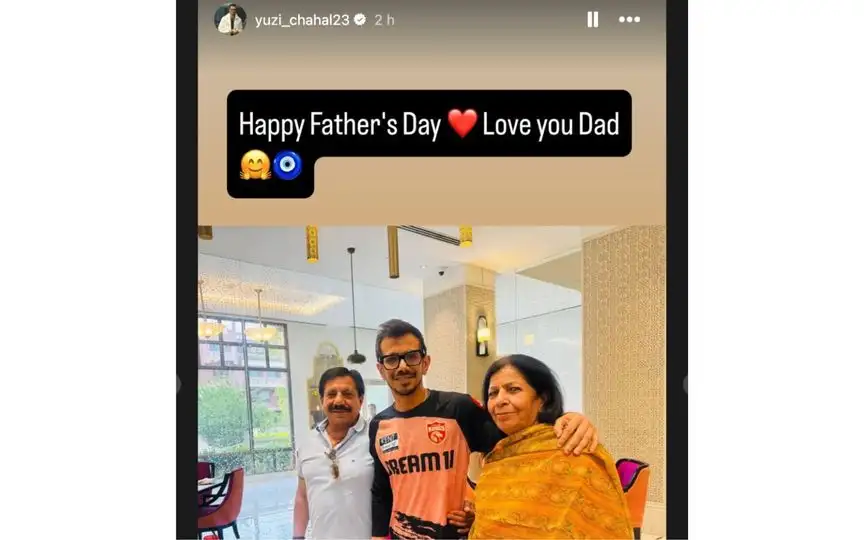 Yuzvendra Chahal's IG post [Source: @yuzi_chahal23/Instagram]