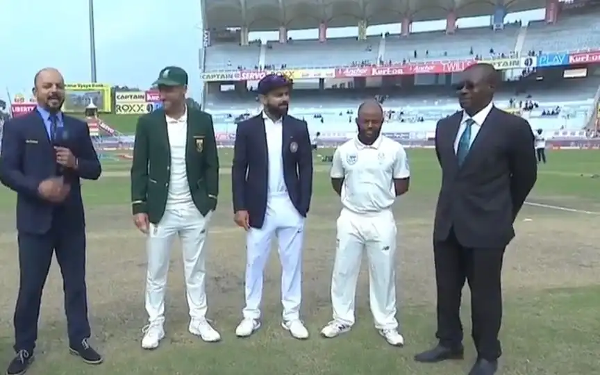 Temba Bavuma As Proxy Captain Of South Africa (Source:@BCCI/X.com)