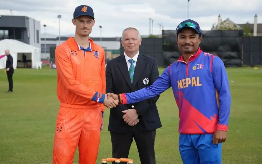 Netherlands vs Nepal 경기 이미지