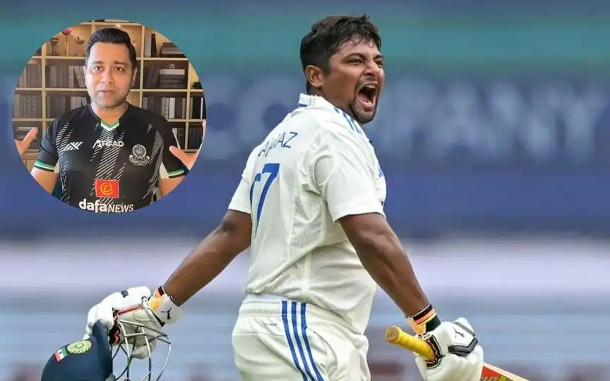 Aakash Chopra on Sarfaraz Khan's Test snub [Source: @Dhoniismforlife, @ImTanujSingh/X.com]