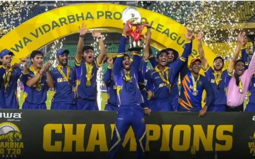 Jitesh Sharma led NECO Master Blaster won Vidarbha Pro T20 League [Source: @mrcricketuae/x.com]