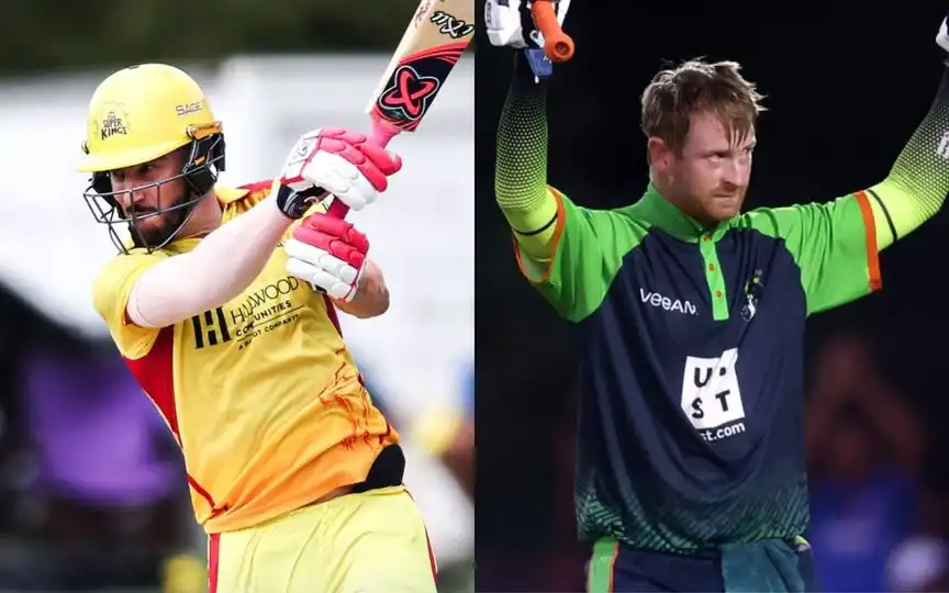 Faf du Plessis and Heinrich Klaasen. [Source - MLCricket/x.com]