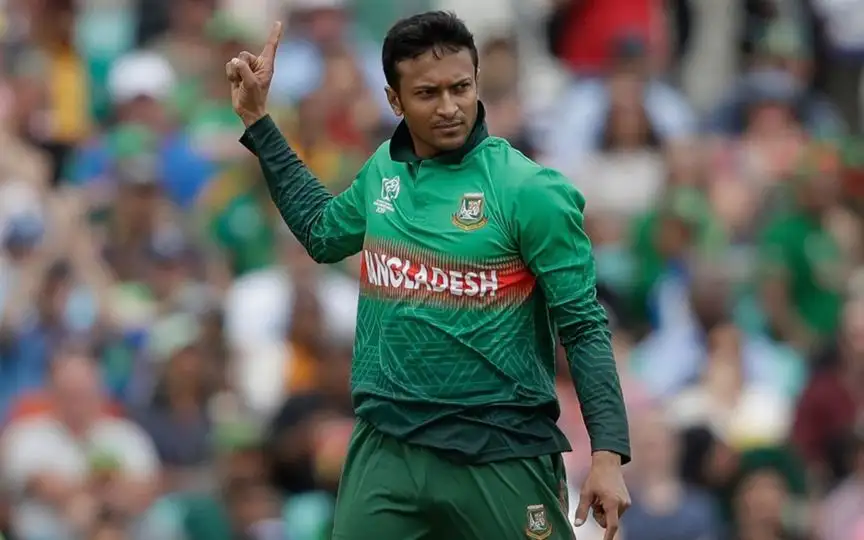 Shakib Al Hasan Faces Action - (Source :@Johns/X.com)