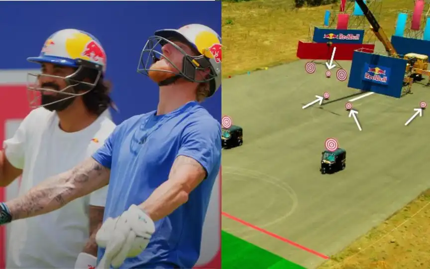 KL Rahul Ben Stokes Feature In #39 Impossible Batting Challenge #39 For Red KL Rahul Ben Stokes Feature In #39 Impossible Batting Challenge #39 For Red