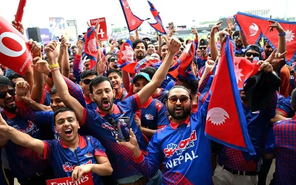 Nepal Fans In Dallas. [Source - T20WorldCup/x.com]