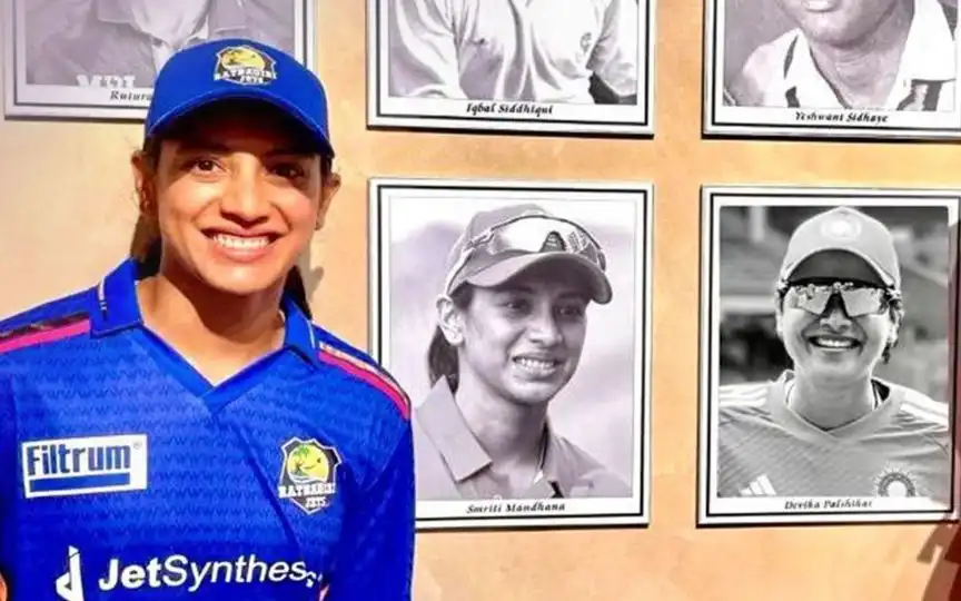 Smriti Mandhana's Bold Song Choice (Source: @RatnagiriJets/x.com)