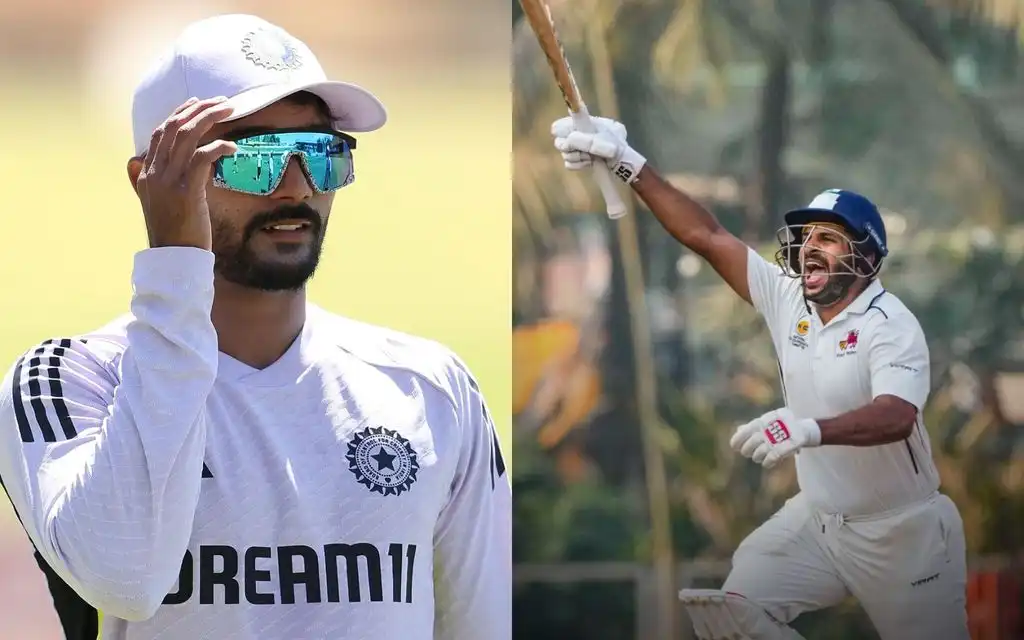 Nitish Reddy and Shardul Thakur [Source: @imkmalhotra, @Cricketwithme15/X]