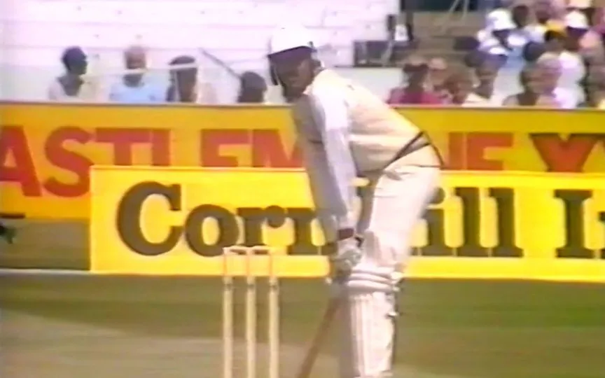 Dilip Vengsarkar At Headingley in 1986 [Source: @DarrenMordecai/x.com]