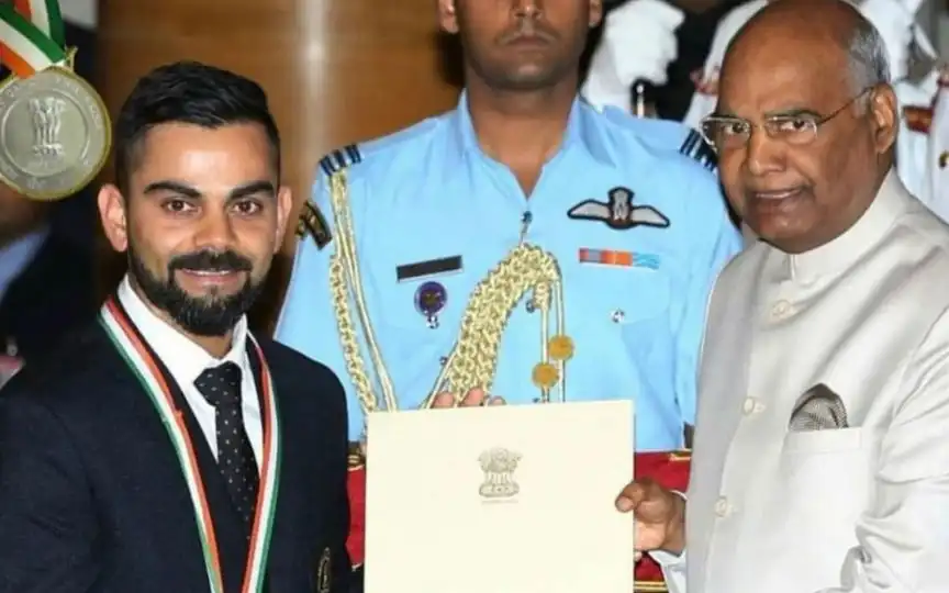 Virat Kohli receives Ratna Award (x.com)