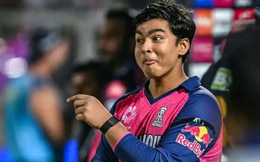 Vaibhav Suryavanshi for RR in IPL 2025 (Source:@DanielCherny/X.com)