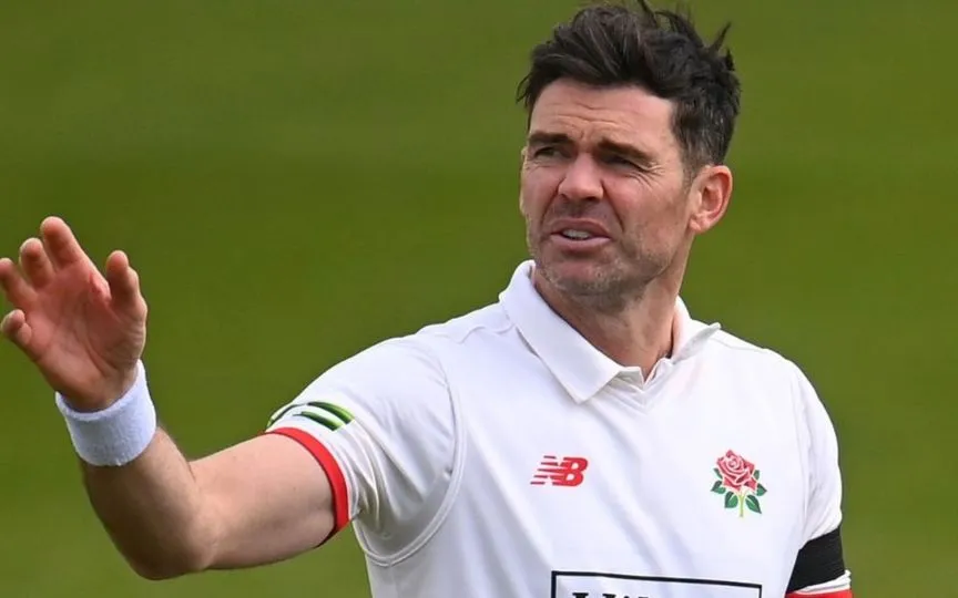 James Anderson Appointed Lancashire Captain For Two County Championship Games