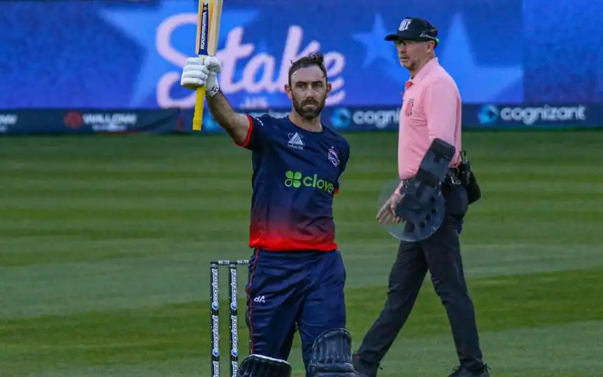 Glenn Maxwell. [Source - PeterDellaPenna/x.com]