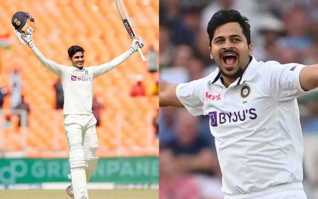 Shubman Gill and Shardul Thakur [Source: @shaanwaseem2, @Naji_Gill_77/X]