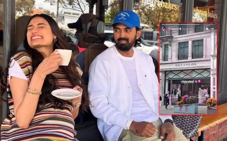 Athiya Shetty puts up Insta story for KL Rahul [Source: @PeakIyer/X.com]